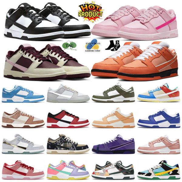 

shoes for panda men women dunks low triple pink medium olive orange lobster valentines day unc grey fog rose whisper blueberry curry gai
