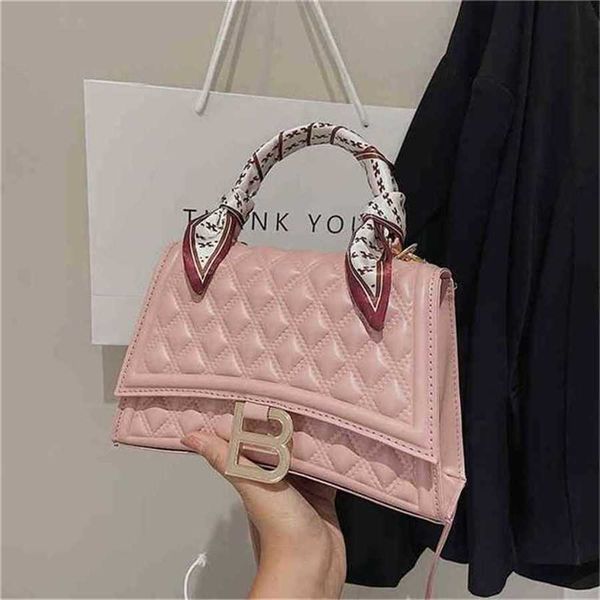 

30% off handbag 2023 new bag textured lingge silk scarf messenger