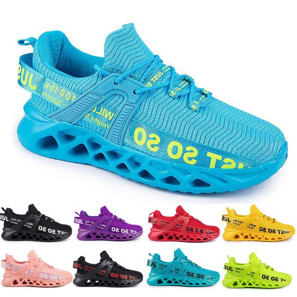 

men women outdoor shoes mesh surface breathable comfortable buffer fabric rubber hiking walking sports sneakers popular fashion color-1