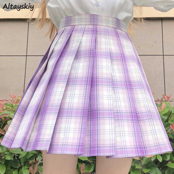 

skirts pleated skirts women preppy style slim popular sweet ladies simple lovely all-match kawaii mini feminino dent ins casual jk l230224, Black