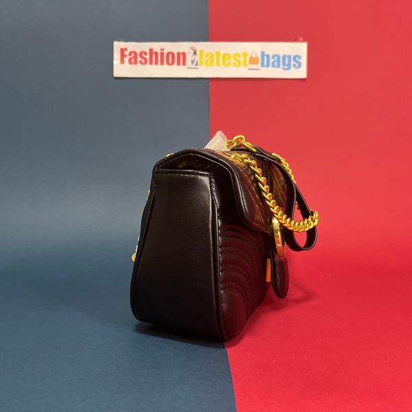 

3 size fashion women luxurys designers bags real leather women lady fashion marmont chain guccie bags crossbody handbags purses backpack sho