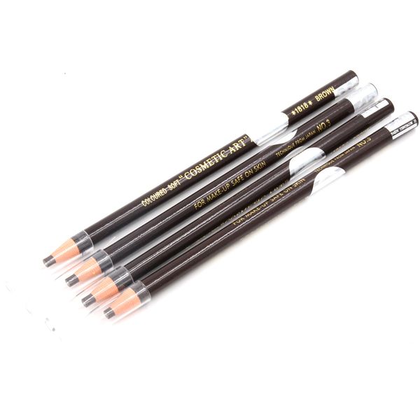 

eyebrow enhancers 4 pieceslot pull waterproof pencil for permanent cosmetic beauty makeup brown 230224