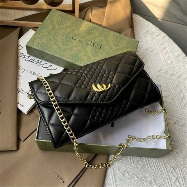 

handbag 2023 new bag lingge square chain simple