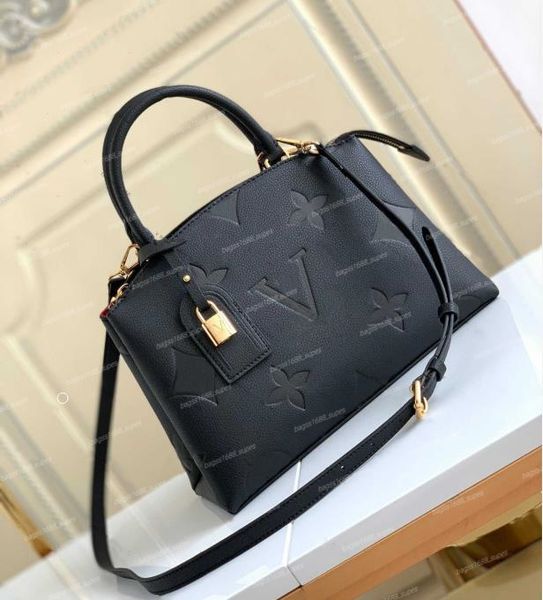 

genuine leather bag women fashion handbags designers embossing louiseitys lvs viutonitys shoulder messenger bags purse female classic handba