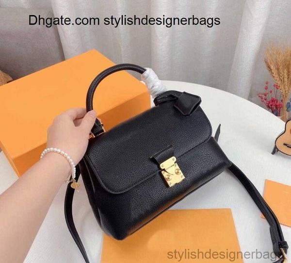 

shoulder bags madeleine bb women shoulder crossbody bag cowhide black emboss designer handbags palais lady tote purses luxury messenger bags