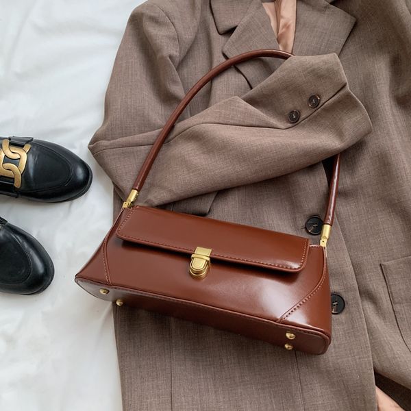 

evening bags classic armpit shoulder bag french vintage handbag women brand bags fashion female single shoulder bag classic clutches 230224