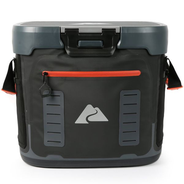 

ozark trail 36 can welded hard sided cooler gray black