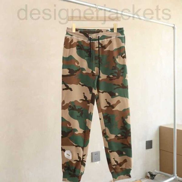 

men's pants designer casual men women camouflage pantsuits pure cotton terry breathable sports trousers i33w, Black