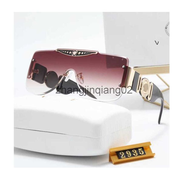 

designer versage sunglass for womens mens cycle luxurious fashion sport polarize rimless sunglasses new personalized summer oversize glasses, White;black