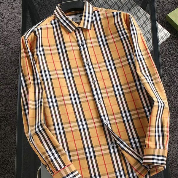 

2022 mens shirts fashion leisure business social and luxury designer fashion shirt brand spring and autumn slim fit fashion clothing -3xl, White;black