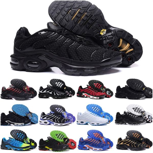 

2021 classic air mens tn running shoes tn plus triple black white sneaker designer vapores be true man chaussures requin sports tr280s