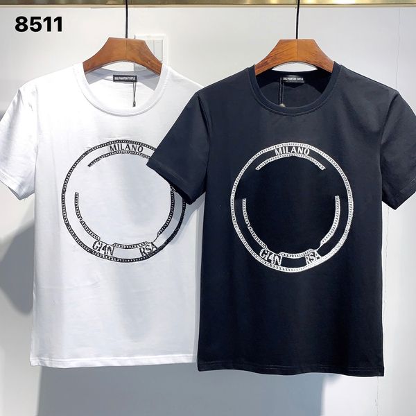 

dsq phantom turtle men's t-shirts 2023ss new comfortable breathable paris fashion tshirts summer t-shirt male 100% cotton hip hop stree, White;black