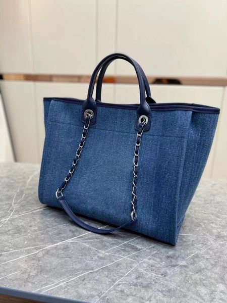 

women designer shopping bags denim blue mummy large canvas tote capacity purse filosophy beach handbag