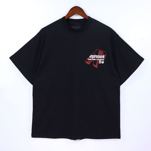 

men's plus tees & polos round t-shirt plus size neck embroidered and printed polar style summer wear with street pure cotton d2sq, Black;brown