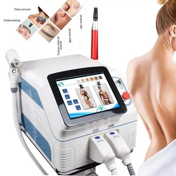 

beauty machine 2 in 1 laser 808nm machine/hair removal/tattoo removal nd yag laser machine