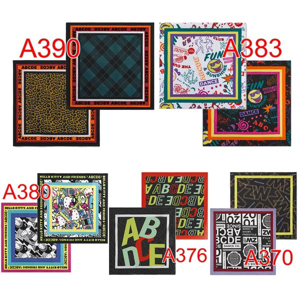 

cravat zw fitness sports accessories headscarf square waist tie handkerchief head wear for men and women a 383 390 230224, Black;purple