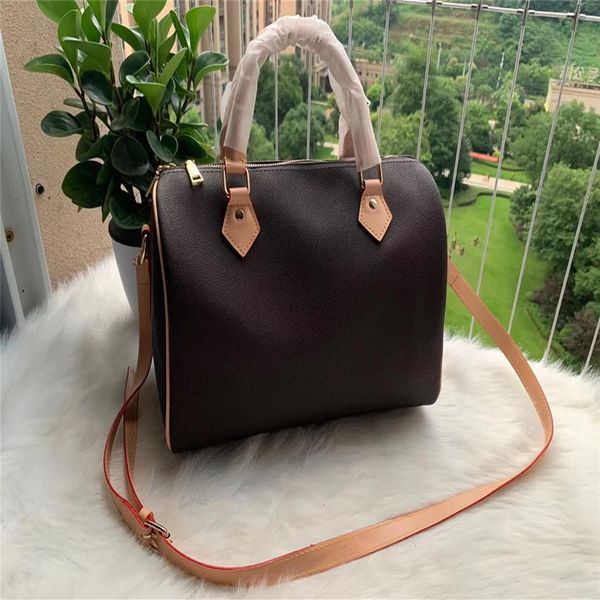 

30cm women shoulder bag leather totes handbags luxury crossbody bag purse with shoulder strap lock key289s