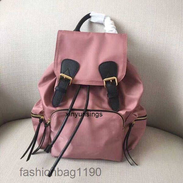 

bag new luxury designer bags burbrery double shoulder women's 2020 new bajia same type backpack high-capacity travel student schoolbag