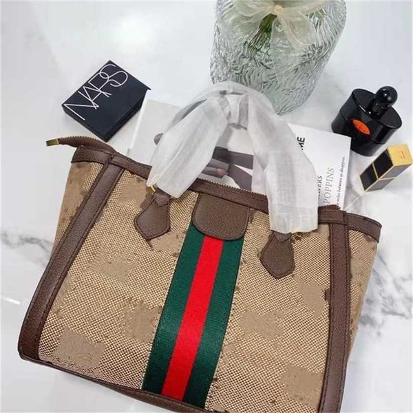 

handbag 2023 new bag old flower hand capacity tote good messenger