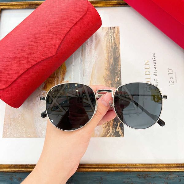 

new women men round frame fashion lenses sunglasses brand design box case uv400 eyeglasses eyewear new fashion factory sun glasses 70%off, White;black