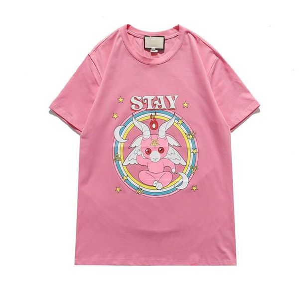 

whole designer men's t-shirt 100 cotton short sleeve women's letter logo printing hip-hop clothes 3 c225j, White;black