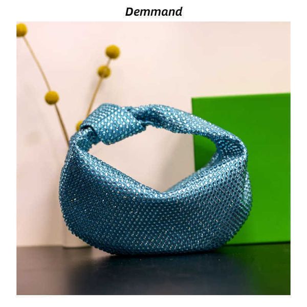 

diamond mini knotted bag handbag take cloud bag fashion casual underarm bag 11111