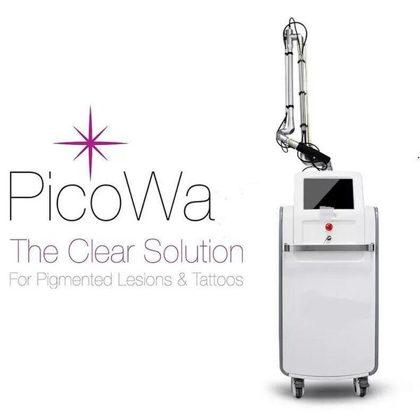 

professional facial spots removal white skin laser pico tattoo removal picosecond q swith nd yag laser 532nm785nm1064nm beauty machine, Black