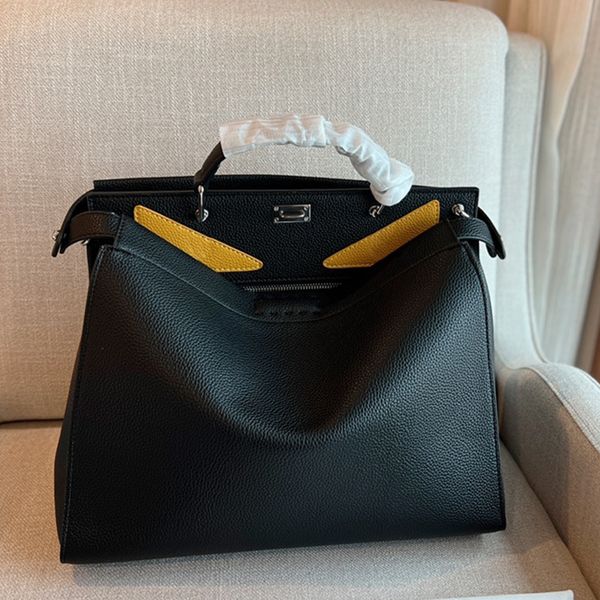 

briefcase handbag large tote bags men shoulder bag peekabo crossbody handbags silver hardware eye 2 compartment classic letter prints