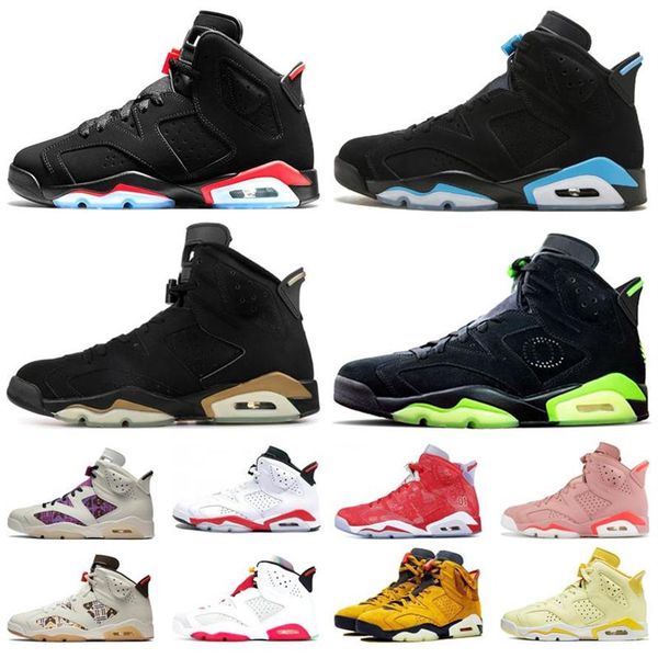

jumpman 6 6s infrared reflective basketball shoes men women dmp unc pe millennial pink mens outdoor sports shoes hare trainers sne242w