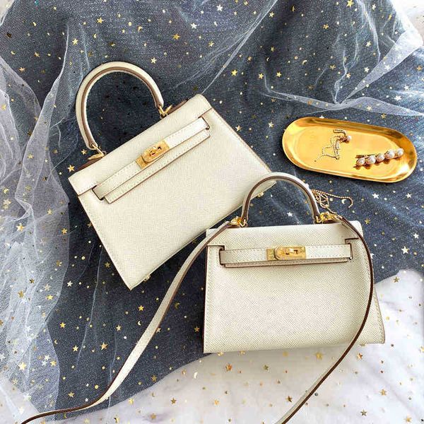 

original edition designer classic hremm bags kelys's bag women's leather rose red cow ome mini second generation ig sense mohw