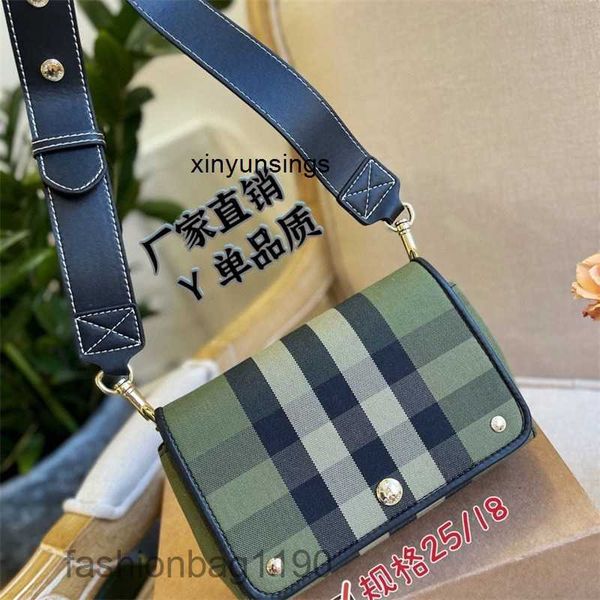 

bag new luxury designer bags burbrery bag female 2023 new big brand cowhide linen single shoulder messenger fashionable temperament versatil