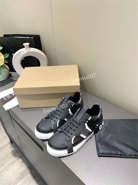 

2023 vintage suede casual shoes calfskin reflective sneaker designer mens women sneakers fashion shoes increasing platform leather trainers, Black