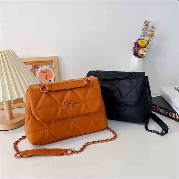 

handbag 2023 new bag women's chain messenger shoulder soft lingge double compartment