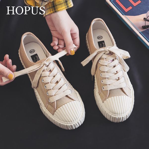 

dress shoes canvas for woman fashion color women casual flats sneakers female 230224, Black
