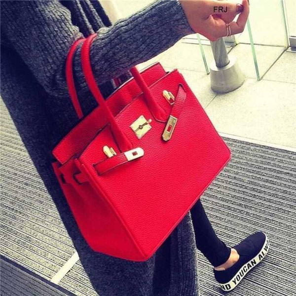 

designer bags birkins handbags hits just 30. the same korean version of trendy and versatile portable fashion womens bag litchi pattern have