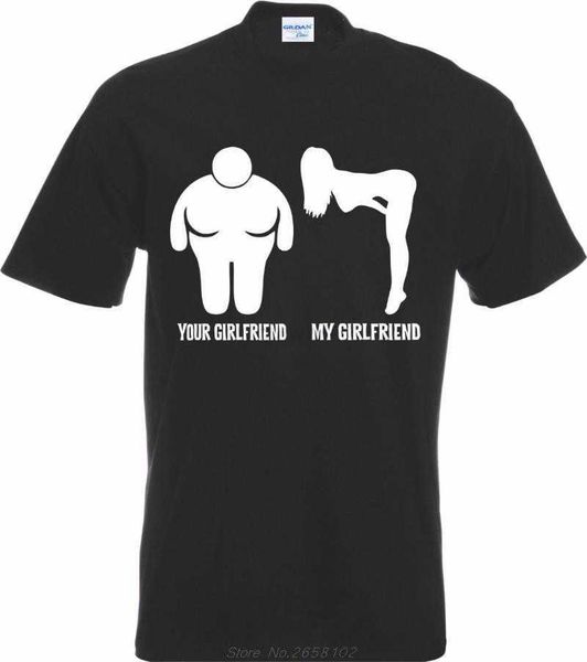 

men's t-shirts fashion long sleeve tee shirtsyour girlfriend vs my funny rude offensive shirt create your own streetwearc79v, White;black