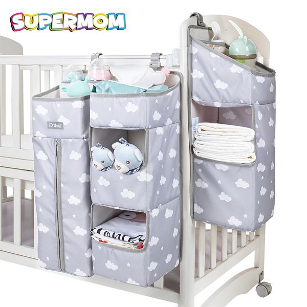 

bedding sets baby crib organizer baby bed hanging storage bag detachable kid diaper organizer bedding set children nursery organization 2302
