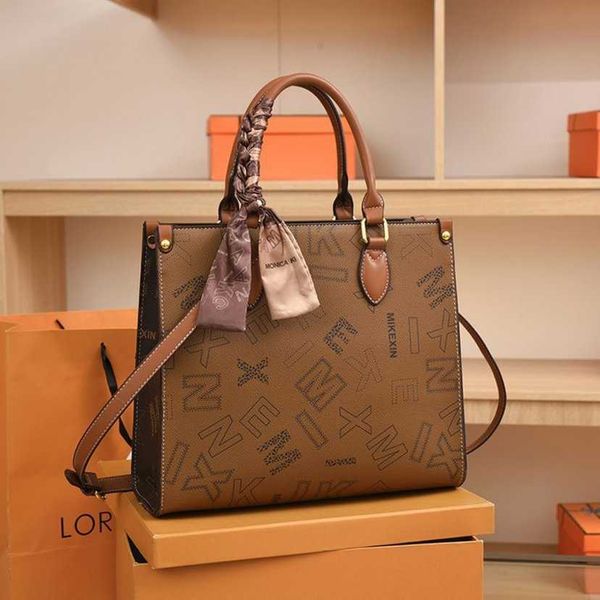 

fashion shoulder bags 2023 women's large capacity shopping color handbag 60%off simple handbags wholesale