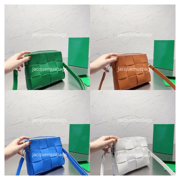 

cassette brick candy shoulder bag designer luxury bag oblique straddle bags venetas female cassette new small square bag with color size21-1
