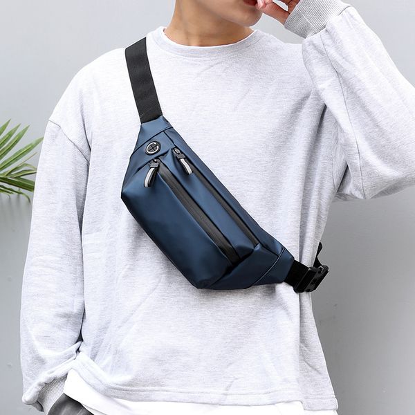 

waist bags men fanny pack teenager outdoor sports running cycling male fashion shoulder belt travel phone pouch 230224