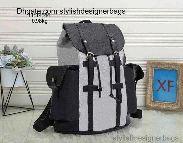 

backpack style 2022 luxurys men women's travelling bag duffel handbag designer backpacks large capacity letter printing schoolbag solid