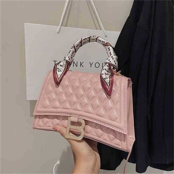 

handbag 2023 new bag textured lingge silk scarf messenger