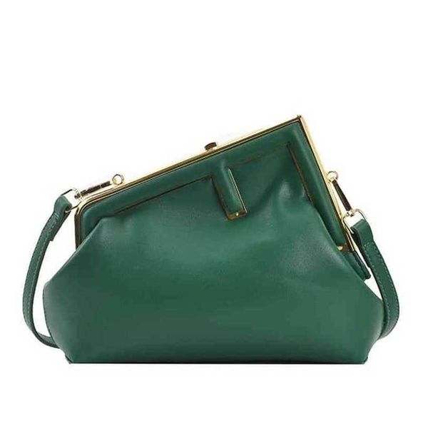 

handbag 2023 new bag clip buckle shell messenger