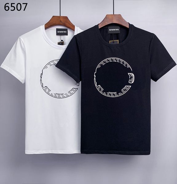 

dsq phantom turtle men's t-shirts 2023ss new comfortable breathable paris fashion tshirts summer t-shirt male 100% cotton hip hop stree, White;black