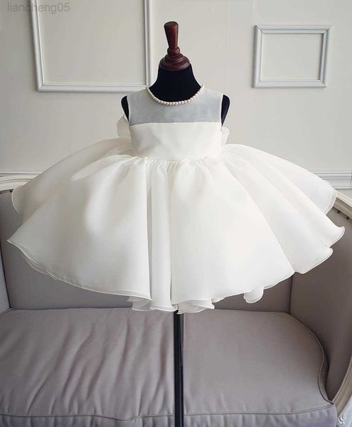 

girl's dresses infant baby girls flower pageant dresses christening gowns newborn babies baptism beads princess birthday white bow dres, Red;yellow