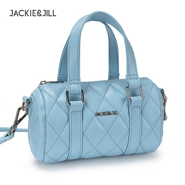 

evening bags jackie jill cylindrical pu material rhombu shoulder handbag crossbody casual trendy messenger 230223