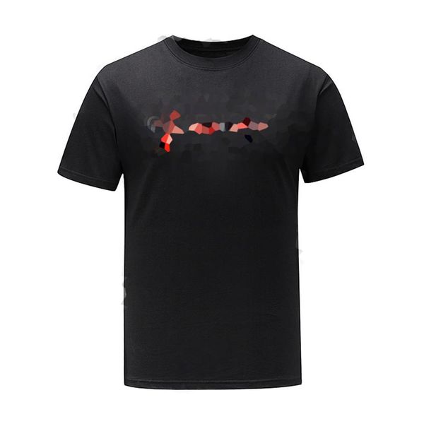 

21ss letter print reflective t shirt men women black white summer fashion casual street t-shirt designer graffiti stripes tshirt278g, White;black