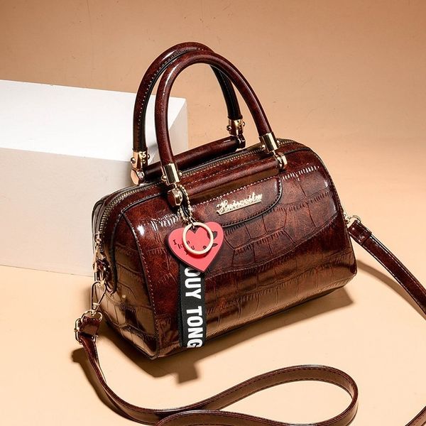 

evening bags luxury design handbag shoulder bags pu leather womens handbags fashion pattern ladies tote messenger bag 230223