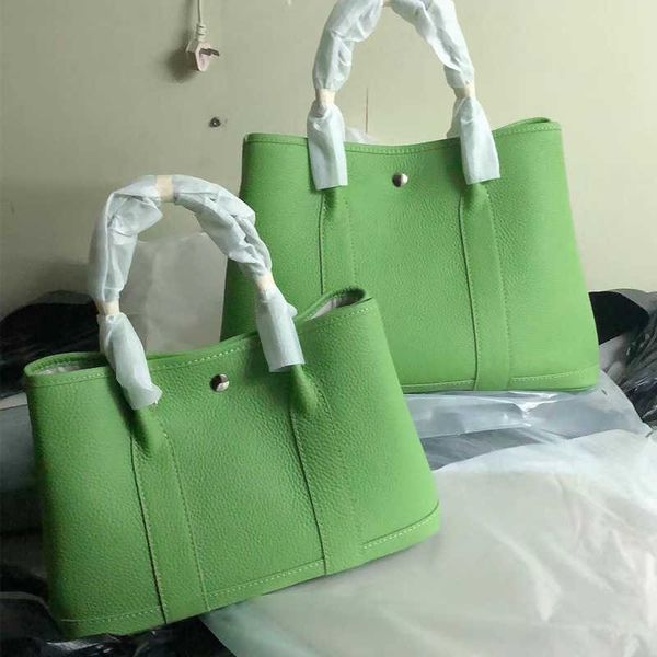 

original party garden tote bags for women online store new bag genuine leather womens litchi pattern head layer cowhide fashion handheld w w