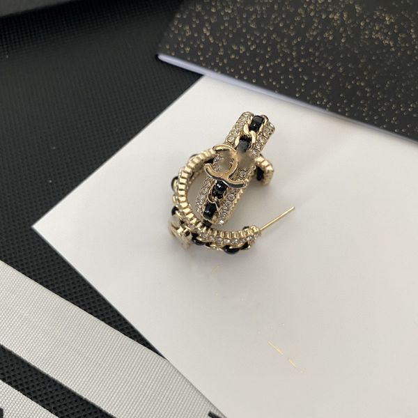 

2023 luxury jewelry charm stud designer stud female girls exquisite fashion gift party without box, Golden;silver